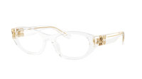 Miu Miu MU 03WV 15Z101 53-19 Transparent