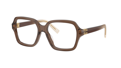 Lunettes de vue Miu Miu MU 03YV 23H1O1 54-17 Brown transparent