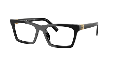 Brille Miu Miu MU 04WV 16K1O1 55-19 Schwarz