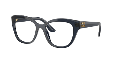 Lunettes de vue Miu Miu MU 05XV 08Q101 54-19 Blue transparent