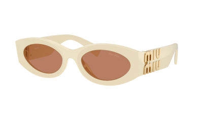 Occhiali da sole Miu Miu Glimpse MU 11WS 21D90Q 54-21 Milk