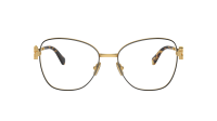 Miu Miu MU 50XV KUI101 56-17 Black Gold
