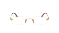 Miu Miu MU 50YV 5AK101 52-20 Gold