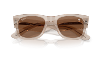 Ray-Ban Mega wayfarer Star wars RB0840S 68701A 51-21 Transparent light brown