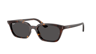 Sonnenbrille Ray-Ban Zaya Bio-based RB4456 135987 50-19 Havana