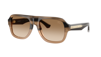 Sunglasses Burberry BE4478 420789 55-20 Striped Beige 