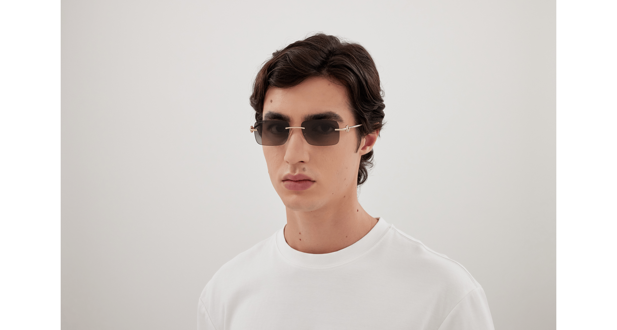 Gafas de sol Gucci Horsebit GG1703S 005 55-17 Gold en stock | Visiofactory