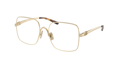 Brille Miu Miu MU 51YV ZVN101 53-17 Pale Gold