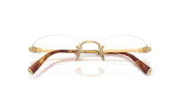 Miu Miu MU 53WV 5AK1O1 53-20 Gold 