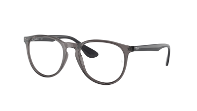 Eyeglasses Ray-Ban Erika RX7046 RB7046 8140 51-18 Transparent grey 