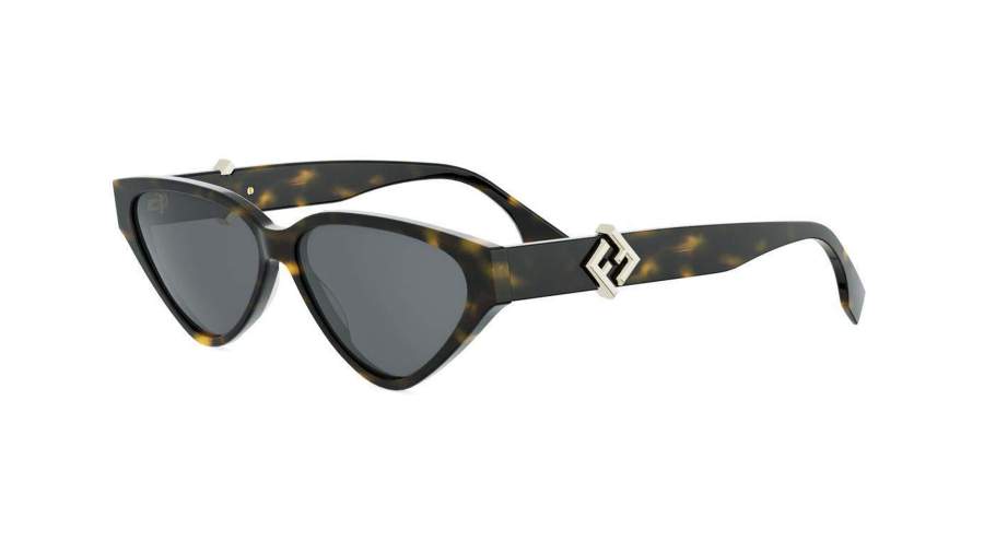 FENDI Ff diamonds FE40184I 52A 57-12 Écaille
