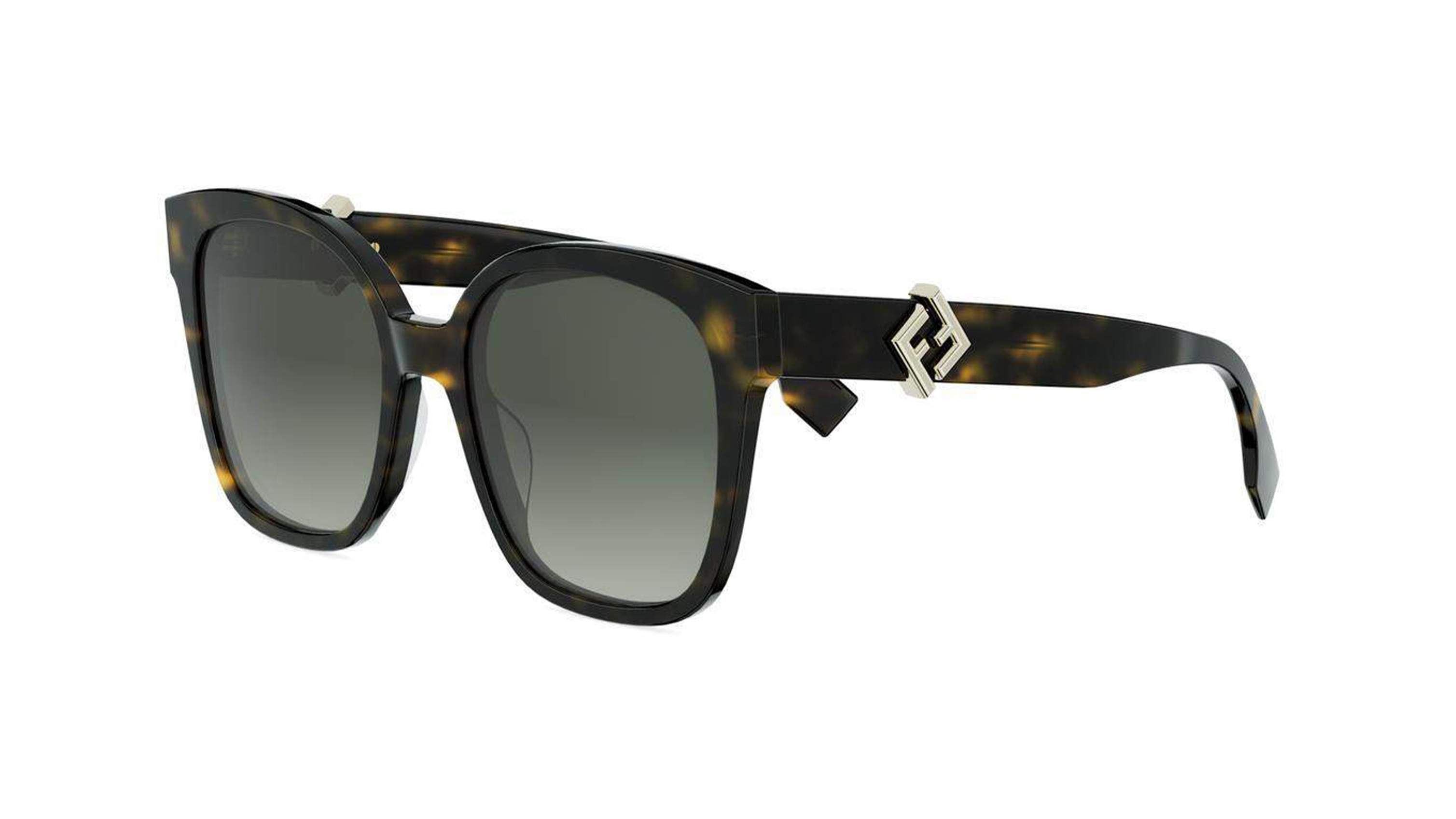 Brand New Fendi Luxury Sunglasses FE40186I Tortoise Brand New FENDI Sunglasses FE 40186F 52P Tortoise/Grey | eBay main image 4
