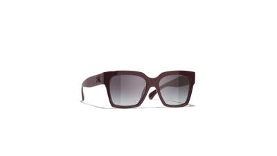 CHANEL CH5557 1802S6 54-17 Bordowy