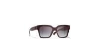 CHANEL CH5557 1802S6 54-17 Bordô