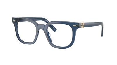 Miu Miu MU 06XV 08Q101 49-20 Blue transparent