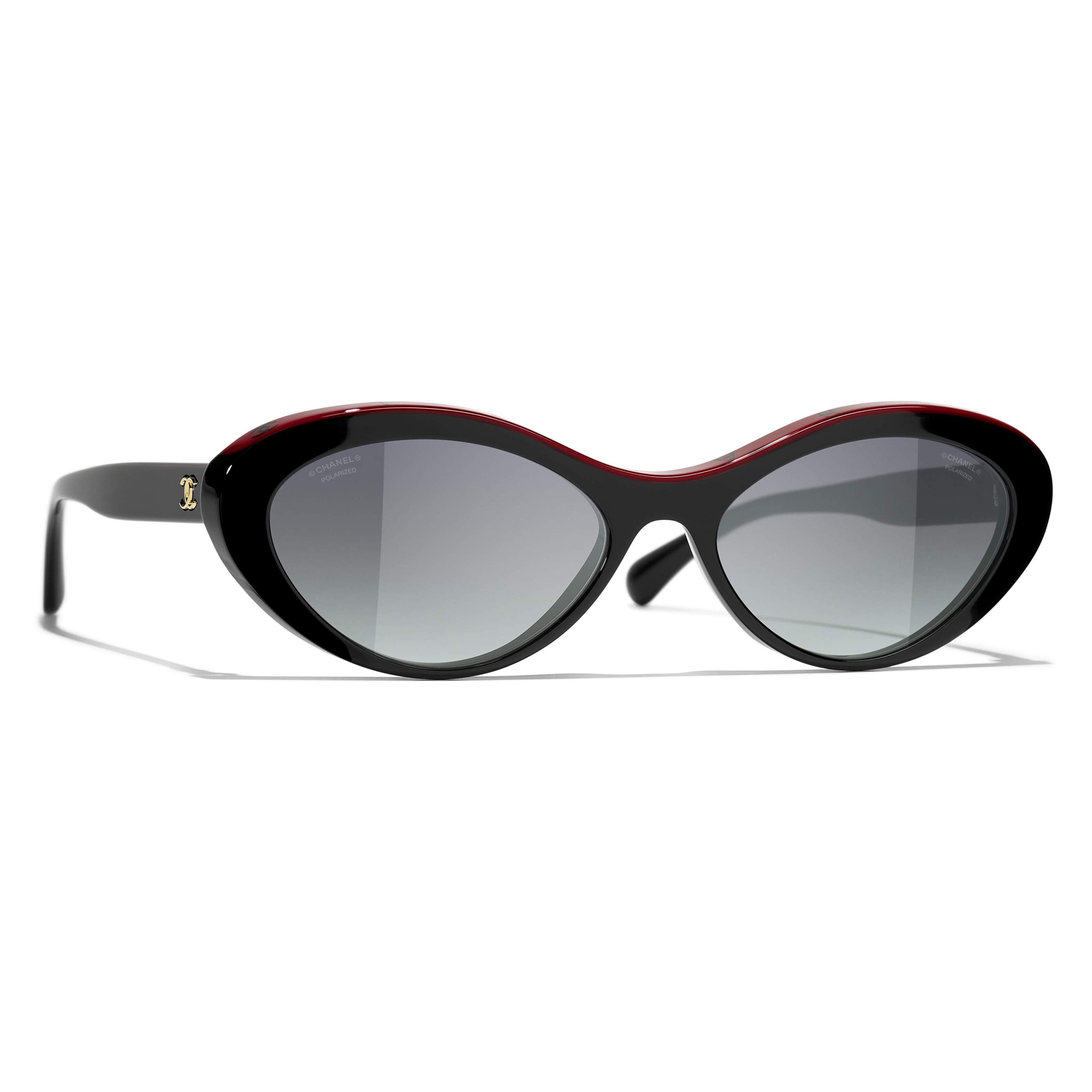 Sunglasses CHANEL CH5416 1794/S8 57-17 Black in stock