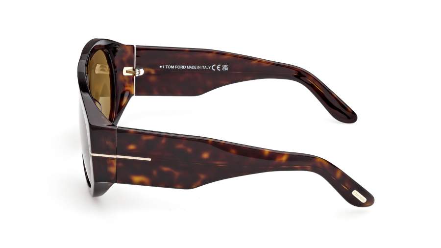 Sunglasses Tom Ford Bronson FT1044/S 52N 60-12 Havane Foncé