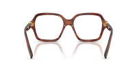 Miu Miu MU 03YV 26E101 52-17 Striped tobacco