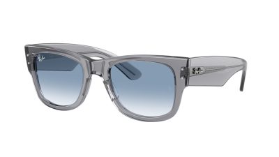 Lunettes de soleil Ray-Ban Mega wayfarer RB0840S 6846/3F 51-21 Transparent grey