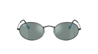Ray-Ban Oval flat lenses RB3547N 002/8O 51-21 Schwarz