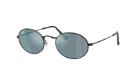 Ray-Ban Oval flat lenses RB3547N 002/8O 51-21 Schwarz