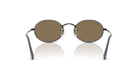 Ray-Ban Oval flat lenses RB3547N 002/8O 51-21 Black
