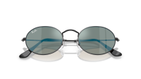 Ray-Ban Oval flat lenses RB3547N 002/8O 51-21 Schwarz