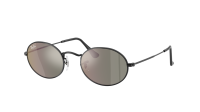 Ray-Ban Oval flat lenses RB3547N 002/39 51-21 Schwarz