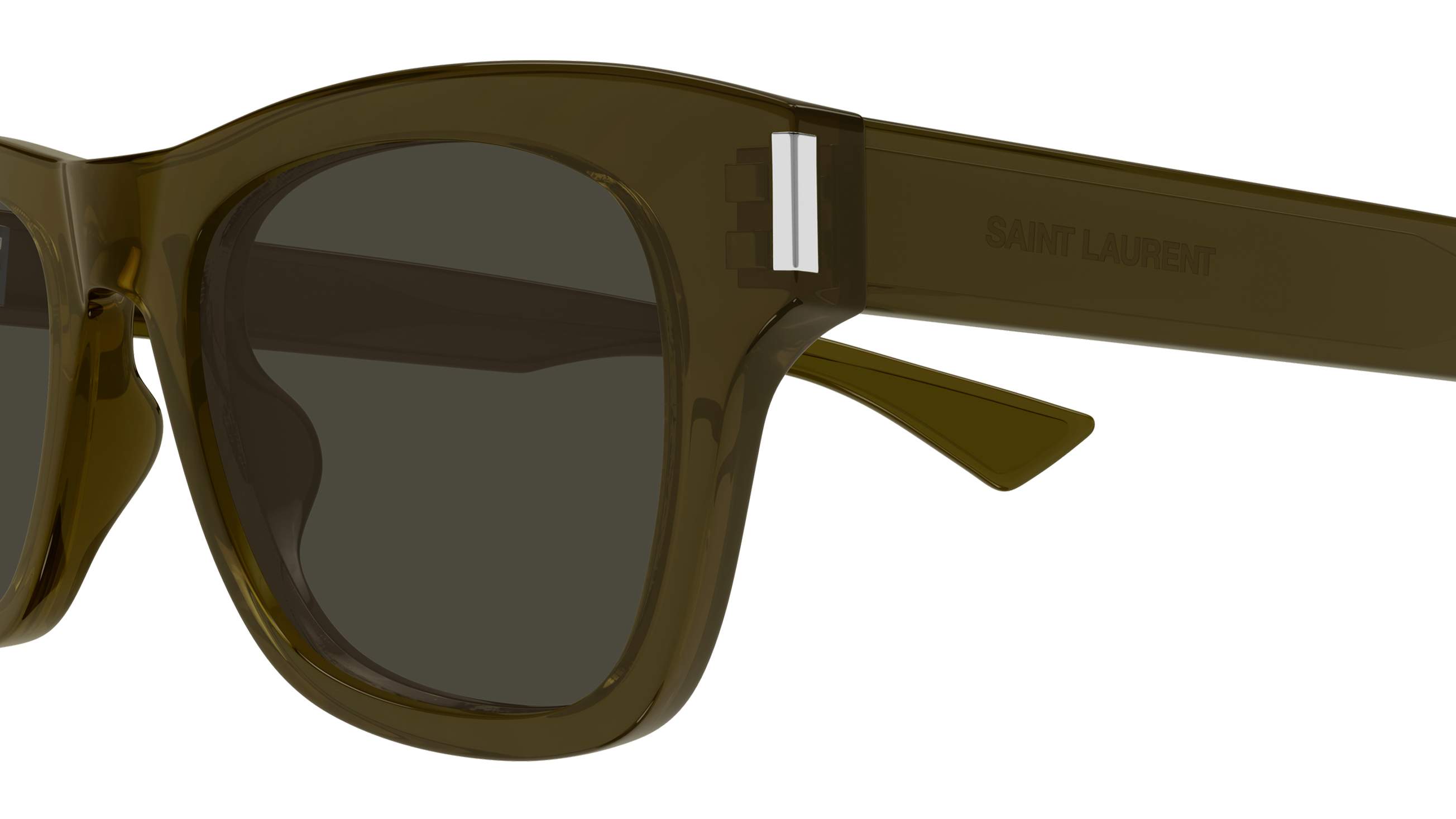 Sunglasses Saint Laurent Corner angle SL 877 004 51-21 Brown | Visiofactory