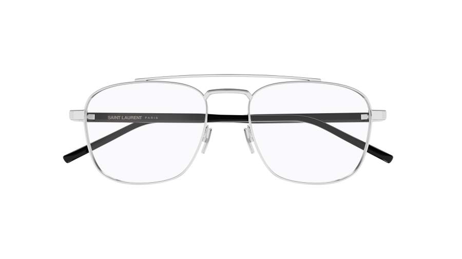 Eyeglasses Saint Laurent Corner angle SL 665 OPT 002 56-18 Silver