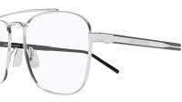 Saint Laurent Corner angle SL 665 OPT 002 56-18 Zilver