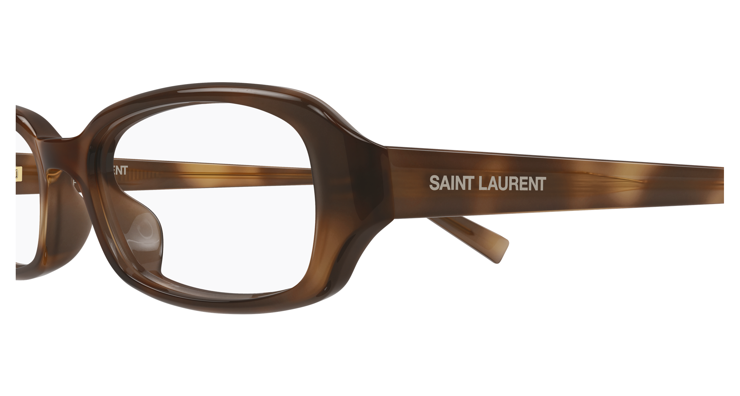 Eyeglasses Saint Laurent Sl logo SL 872 ERIN OPT 003 52-16 Havana ...