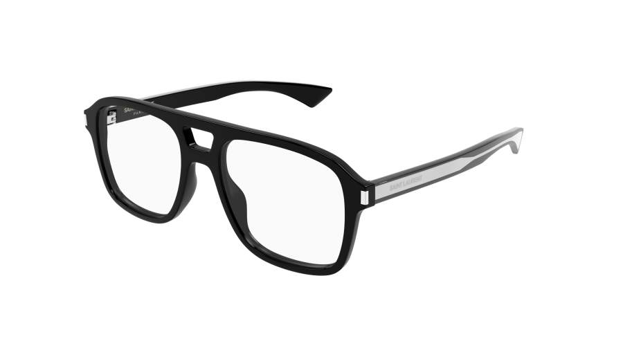 Saint Laurent Corner angle SL 881 OPT 001 55-18 Zwart