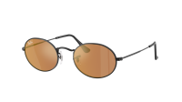 Ray-Ban Oval flat lenses RB3547N 002/40 51-21 Schwarz
