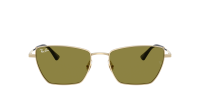 Ray-Ban Drea bio-based RB3783 9213/2 56-18 Pale Gold