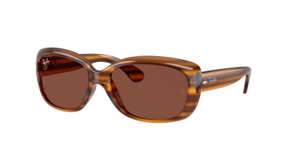 Sonnenbrille Ray-Ban Jackie ohh RB4101 820/C5 58-17 Striped red havana