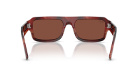 Ray-Ban Flacko RB4454 1452/C5 56-20 Havana Red