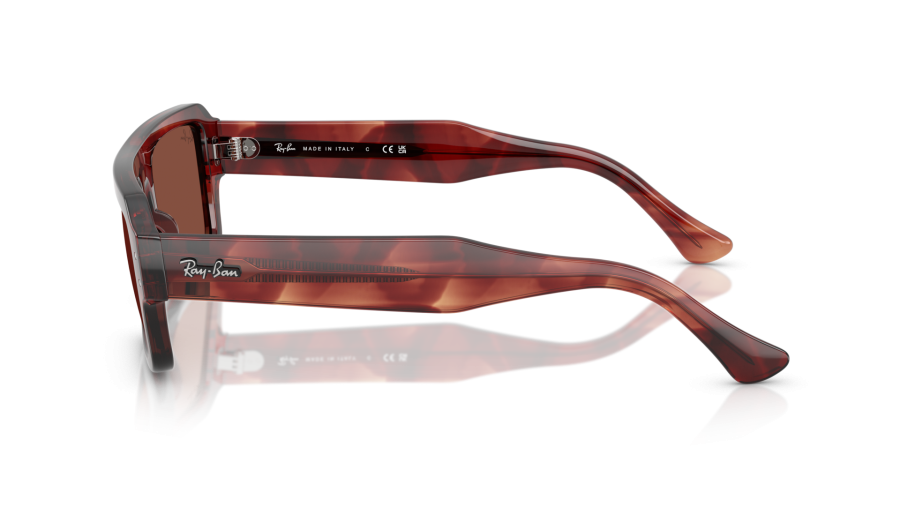 Sunglasses Ray-Ban Flacko RB4454 1452/C5 56-20 Havana Red | Visiofactory