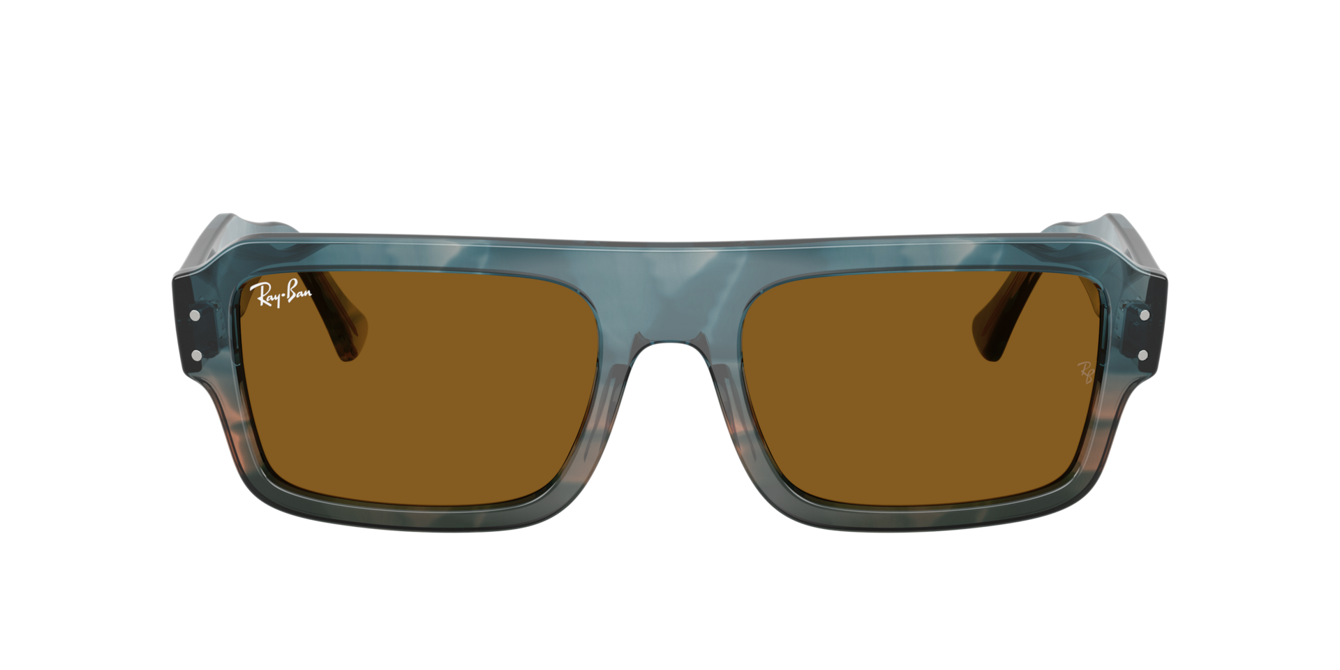 Sunglasses Ray-Ban Flacko RB4454 1453/33 56-20 Havana Blue | Visiofactory
