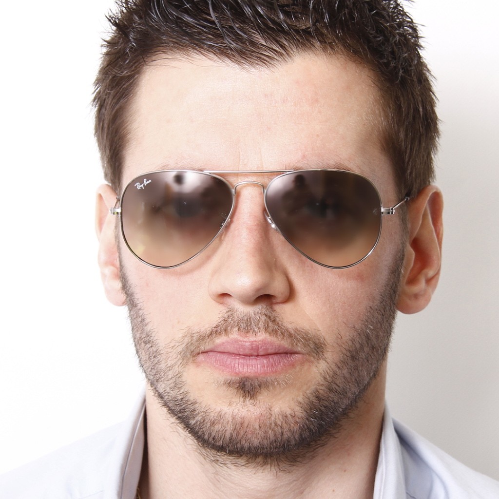 Zonnebrillen Ray-Ban Aviator Large Metal Argent RB3025 003/32 58-14 ...