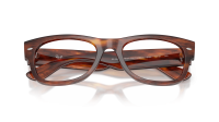 Ray-Ban Mega wayfarer 2 RX0832V RB0832V 2144 52-21 Striped Havana