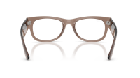 Ray-Ban Mega wayfarer 2 RX0832V RB0832V 8457 52-21 Transparent taupe beige