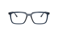 Ray-Ban Alain RX7239 RB7239 8223 54-18 Transparent Blue