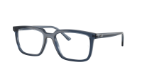 Ray-Ban Alain RX7239 RB7239 8223 54-18 Transparent Blue