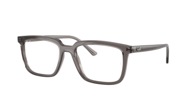 Brille Ray-Ban Alain RX7239 RB7239 8506 54-18 Transparent grey
