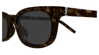 Saint Laurent Monogram SL M160 002 53-19 Tortoise