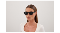 Saint Laurent Monogram SL M172 001 53-20 Preto