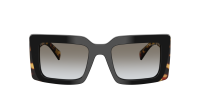 Prada PR D01S 0CD80L 52-21 Black medium tortoise