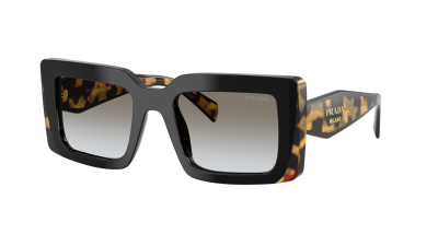 Prada PR D01S 0CD80L 52-21 Black medium tortoise