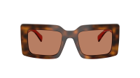 Prada PR D01S 01K90Q 52-21 Juniper Tortoise